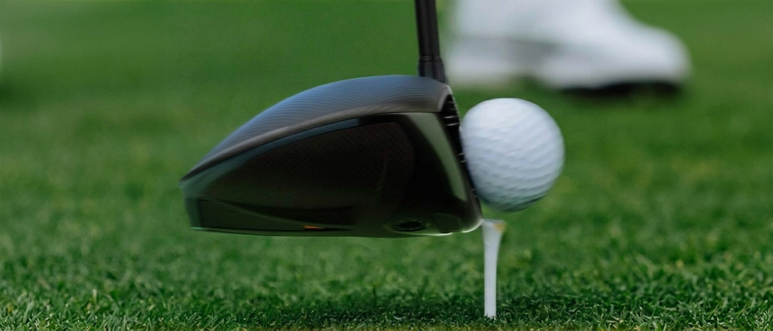 Calcutta golf ball with driver
